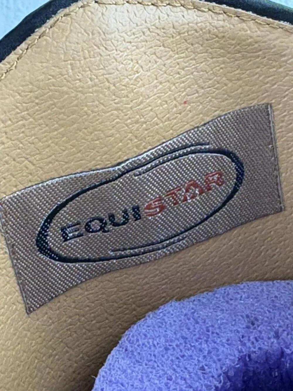 *NWOB EquiStar Equestrian Field Boots Size 6.5 Wide Black Paddock Jodphur Sports